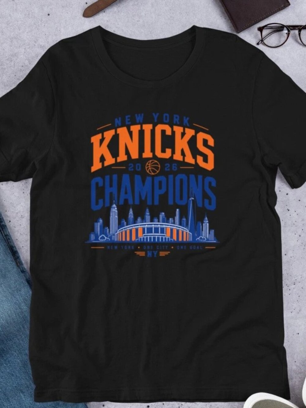 New York Knicks 2026 Championship Shirt Basketball T Shirt
